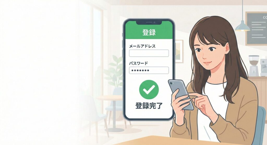 U-NEXT 登録方法 手順 イメージ